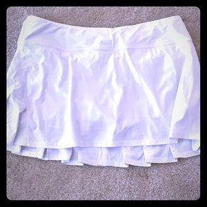 Lululemon white skort